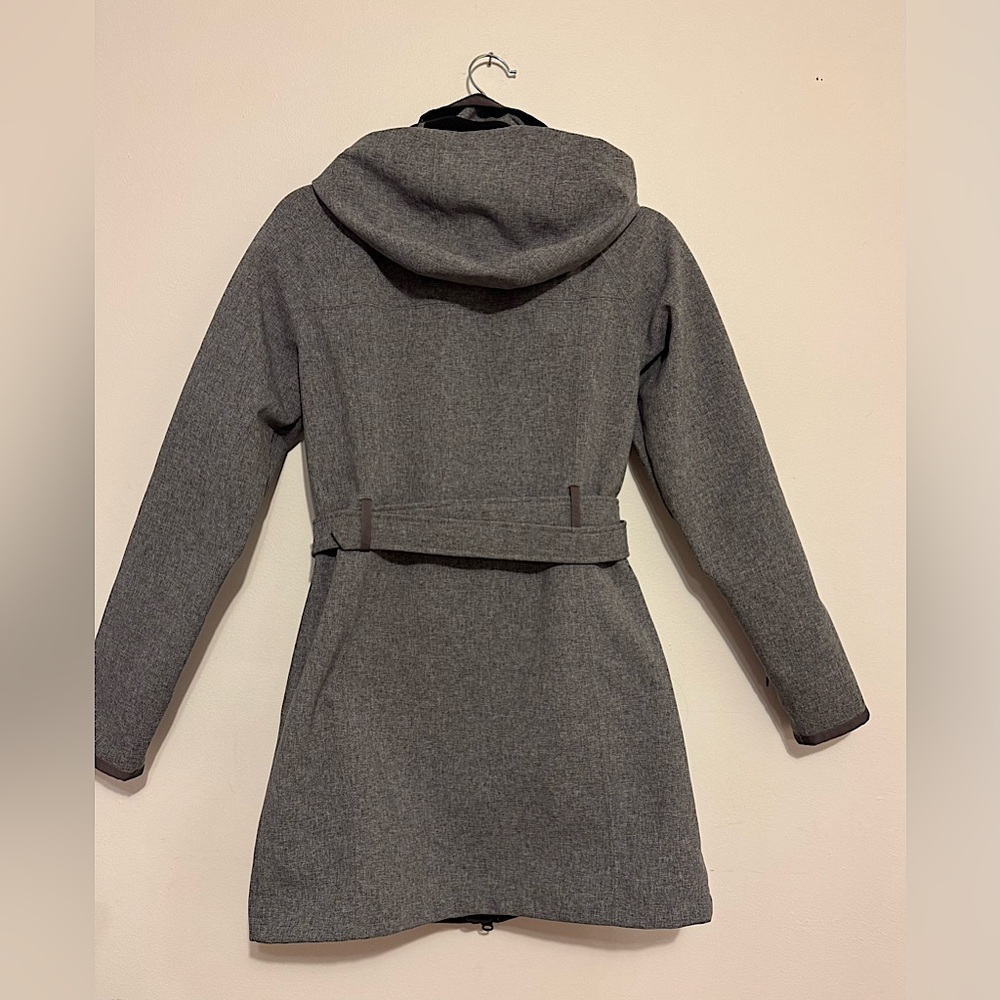 The North Face Apex Bionic Trench in Heather Charcoal Gray Size Small - Picture 3 of 9